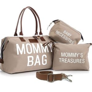 Diaper Bag, Baby Tote, Hospital Bag, Mommy Bag Organizer